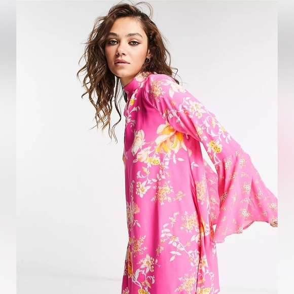 FREE PEOPLE TATE FLORAL PRINT DRESS 💖IN STORES💖 - Picture 6 of 8